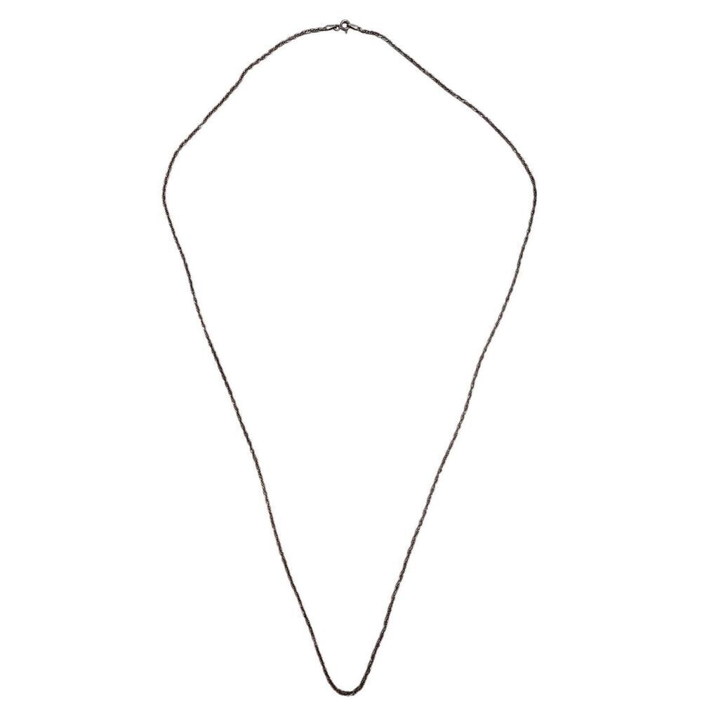 KA‎ 1772 925 Italy Vintage Sterling Silver Necklace